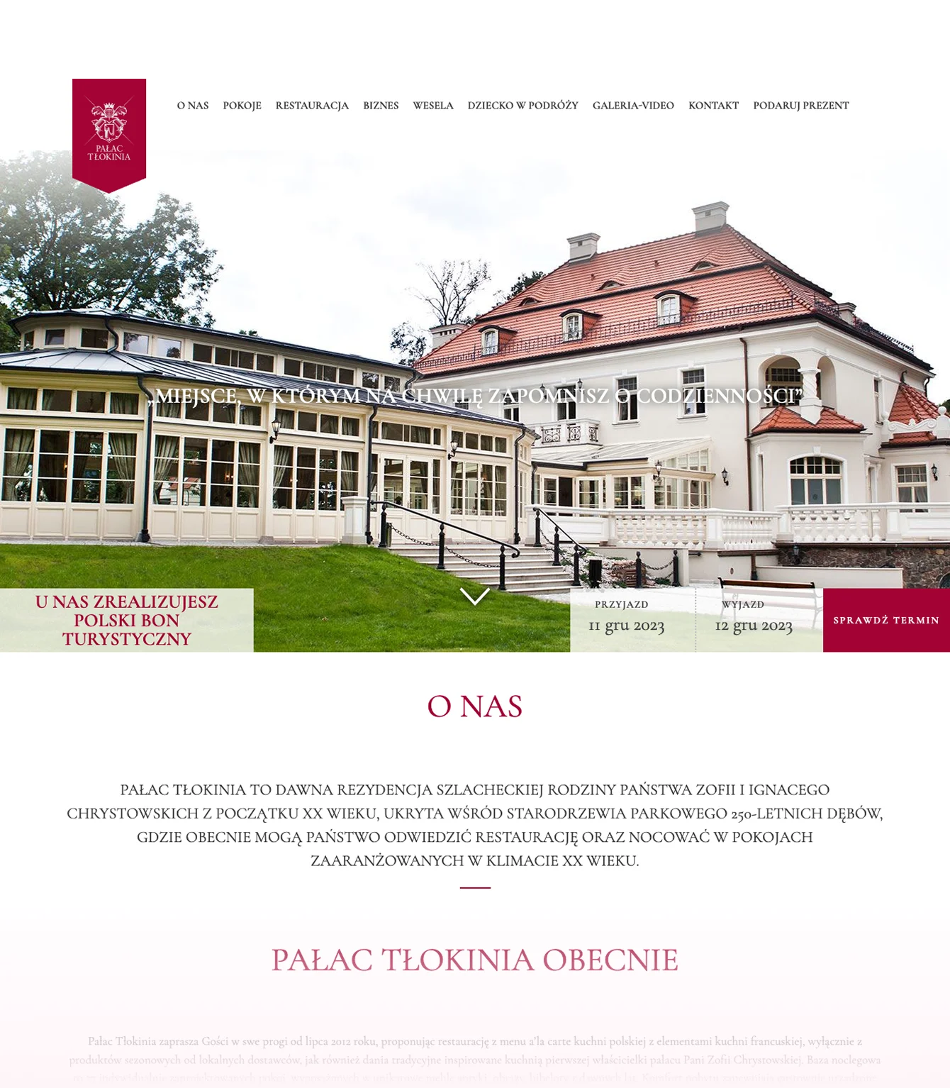 Pałac Tłokinia