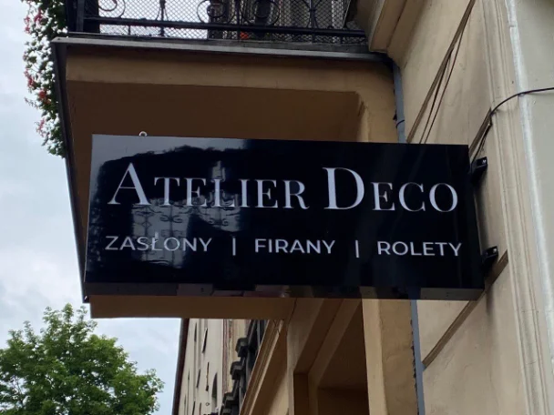 Atelier Deco - Reklama zewnętrzna i wewnętrzna