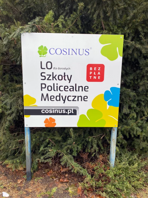 <h5>Cosinus</h5><p> - Reklama zewnętrzna i wewnętrzna</p>