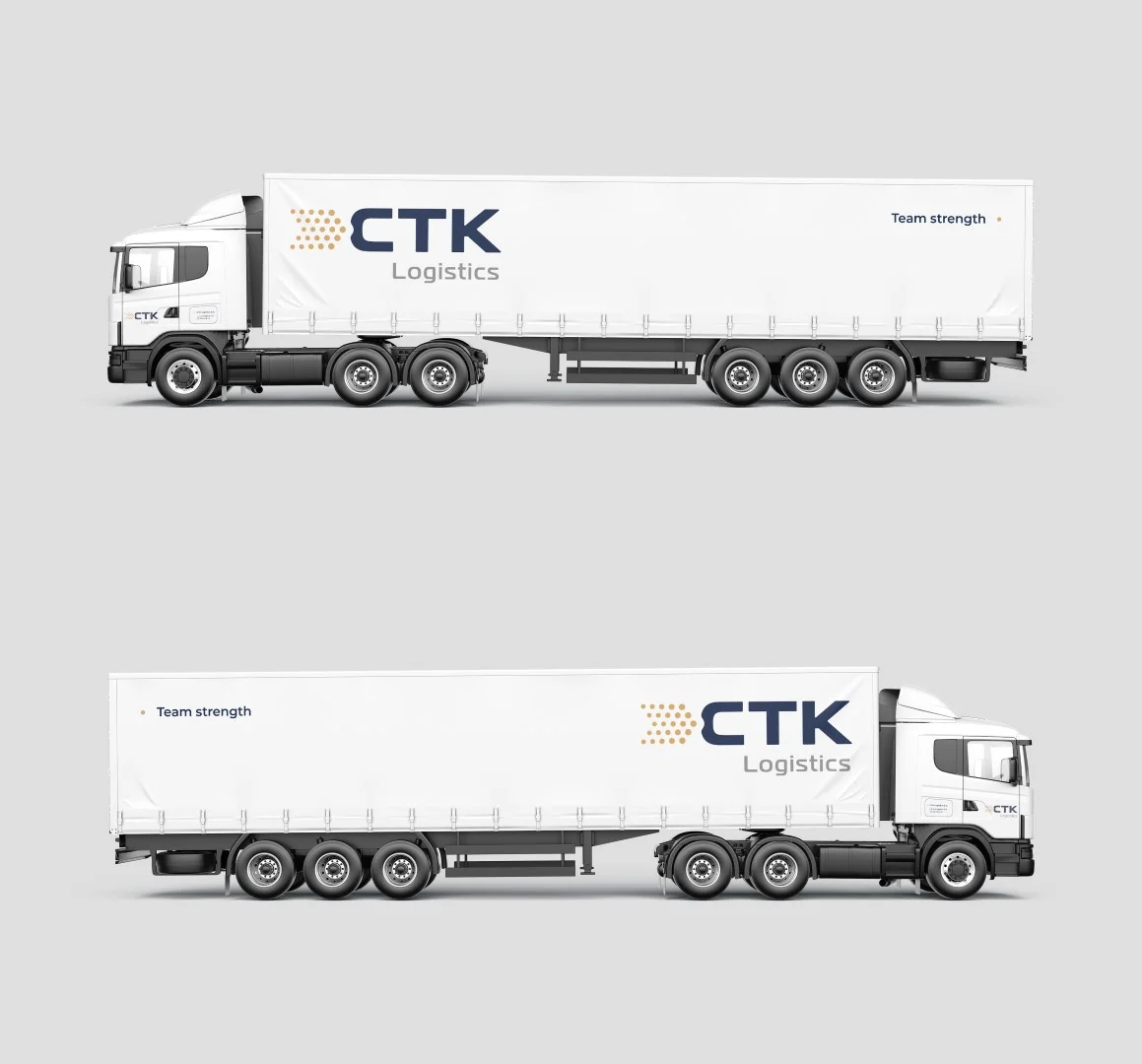 CTK LOGISTIC - projekt i oklejenie samochodów