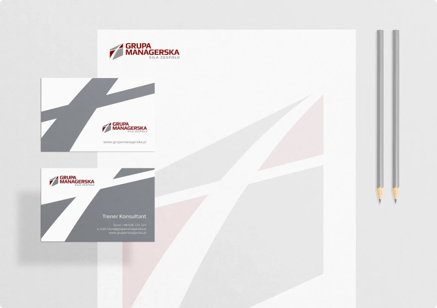 Nowe logo Trazmet Lager Technik i Trazmet Logistics z odświeżoną typografią i kolorystyką. Czerwony akcent podkreśla technologię, a błękit transport i logistykę.