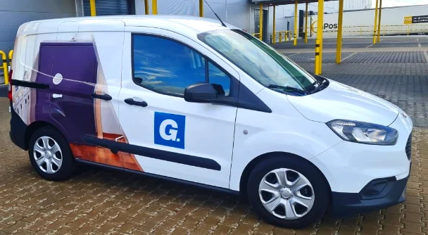 Gunnebo - projekt i oklejanie samochodów