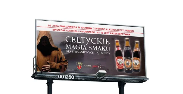 <h5>Jako</h5><p> - Reklama zewnętrzna i wewnętrzna</p>