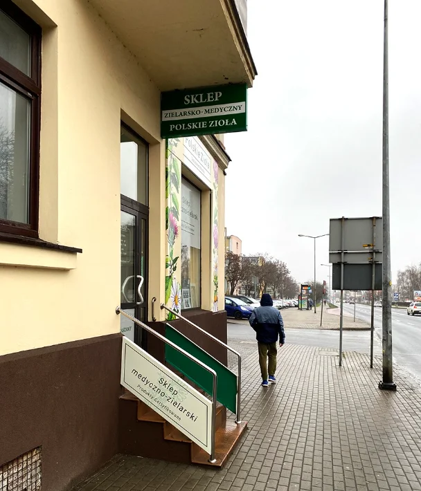 <h5>Polskie zioła</h5><p> - Reklama zewnętrzna i wewnętrzna</p>
