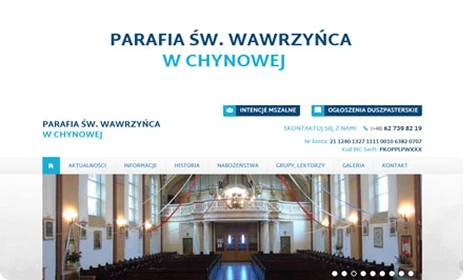 Parafia św. Wawrzyńca w Chynowej