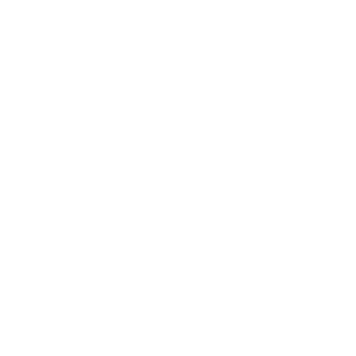 Dwa warianty logo "RESCUE": białe na niebieskim tle. Symbol krzyża medycznego i wężem podkreślają misję ośrodka ratownictwa.
